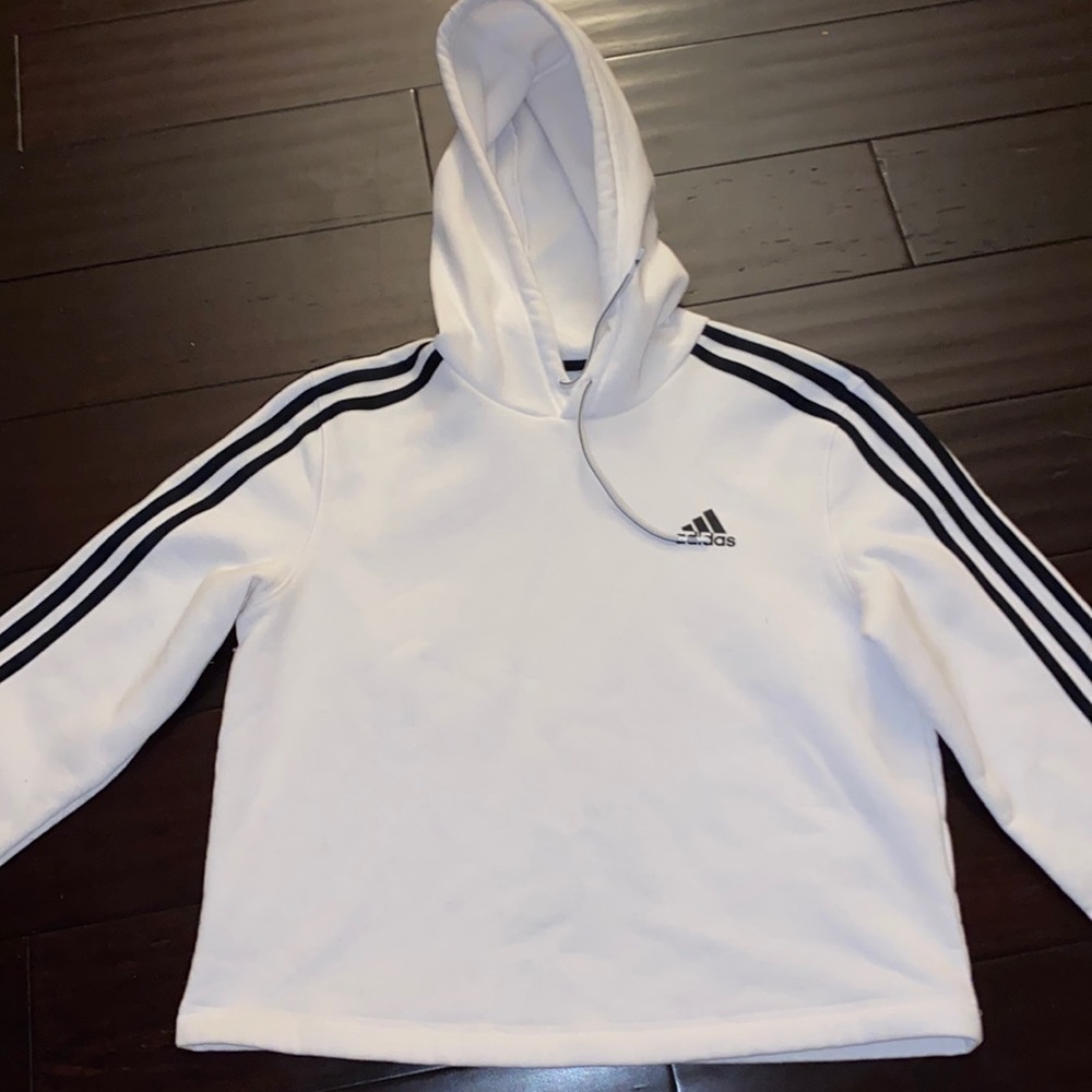 Adidas cropped hoodie
